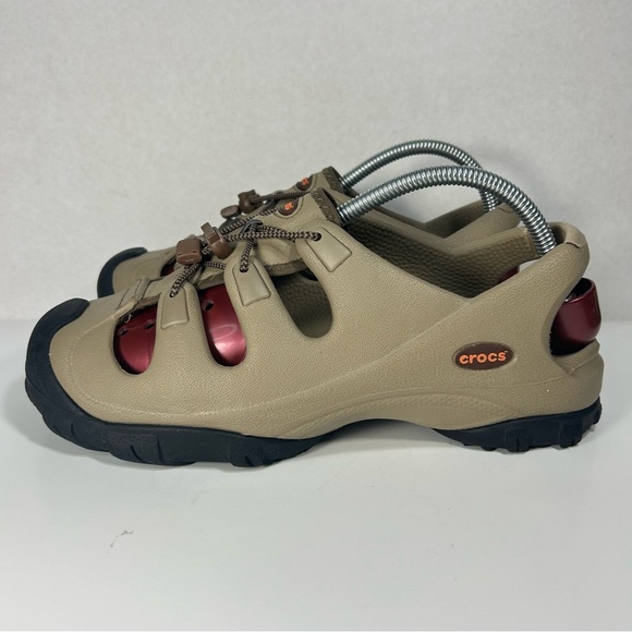 Crocs TrailBreaker Trail Fishing Hiking Sport Closed Toe Water Shoe Sandal Men 8 - Picture 3 of 16